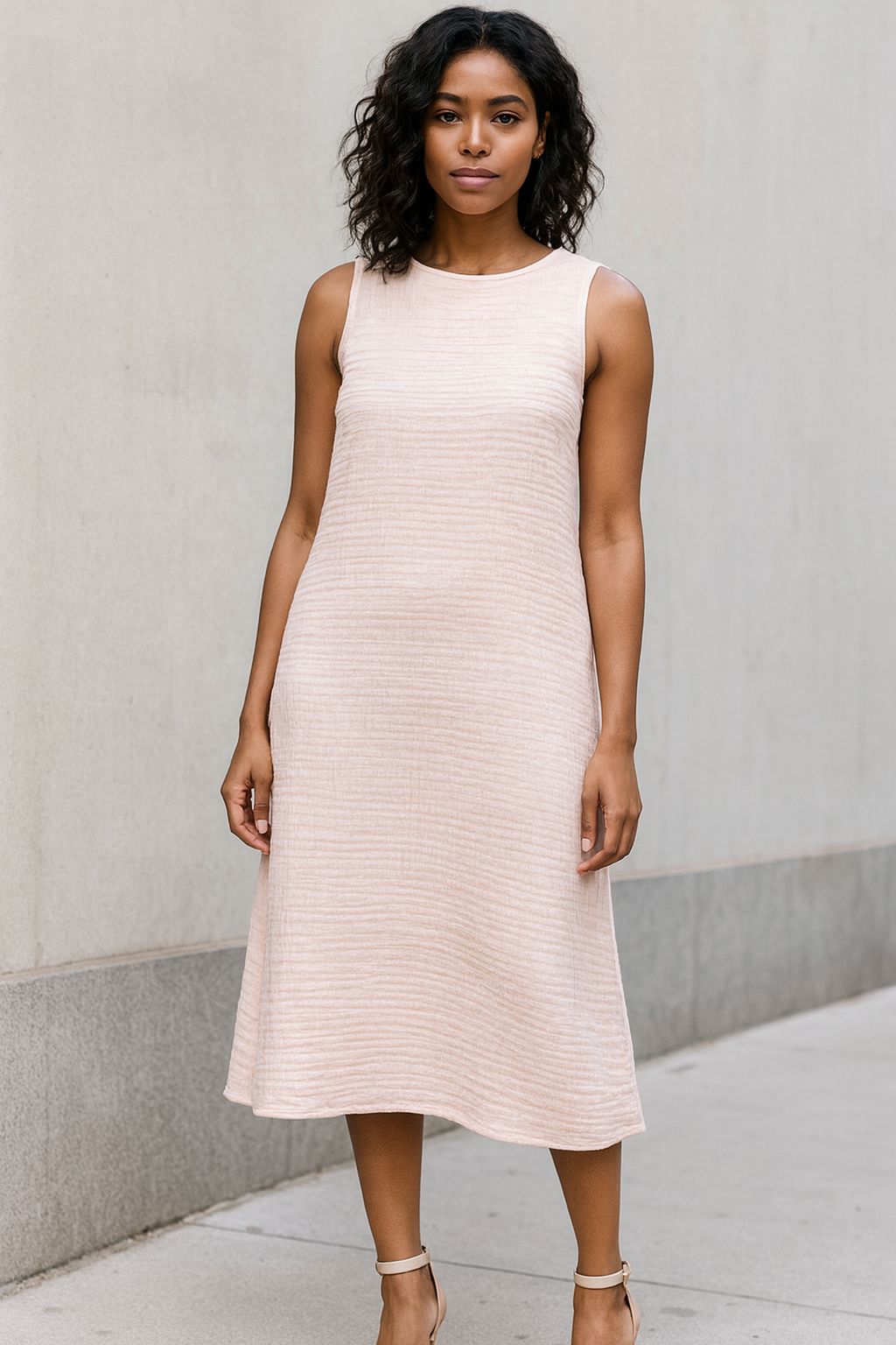 Four-Layered Muslin Dress