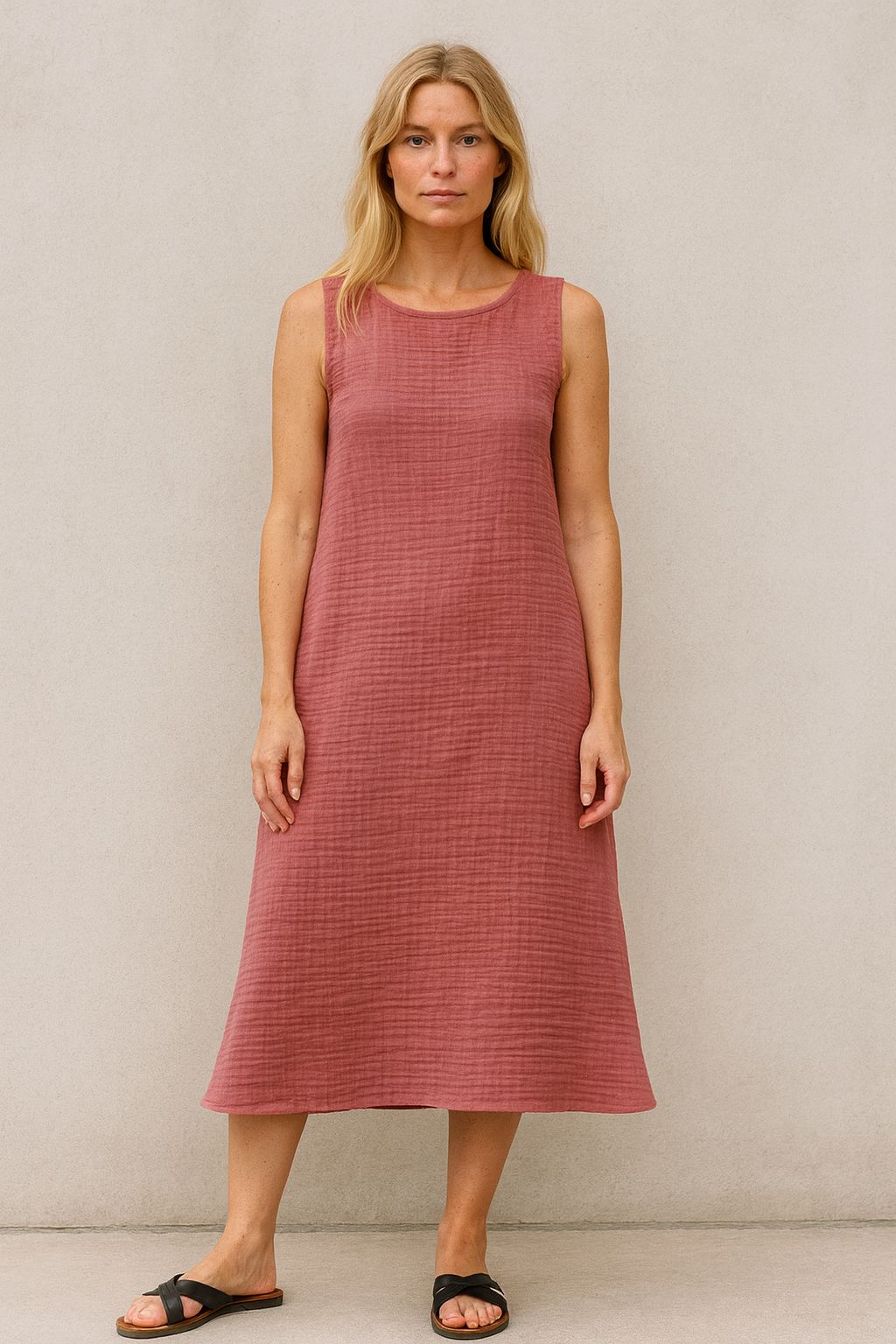Four-Layered Muslin Dress