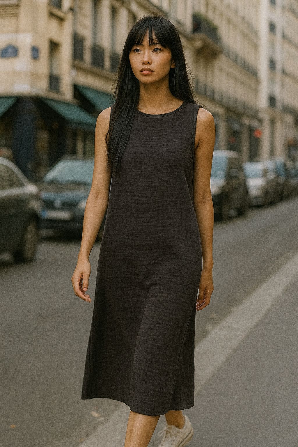 Four-Layered Muslin Dress