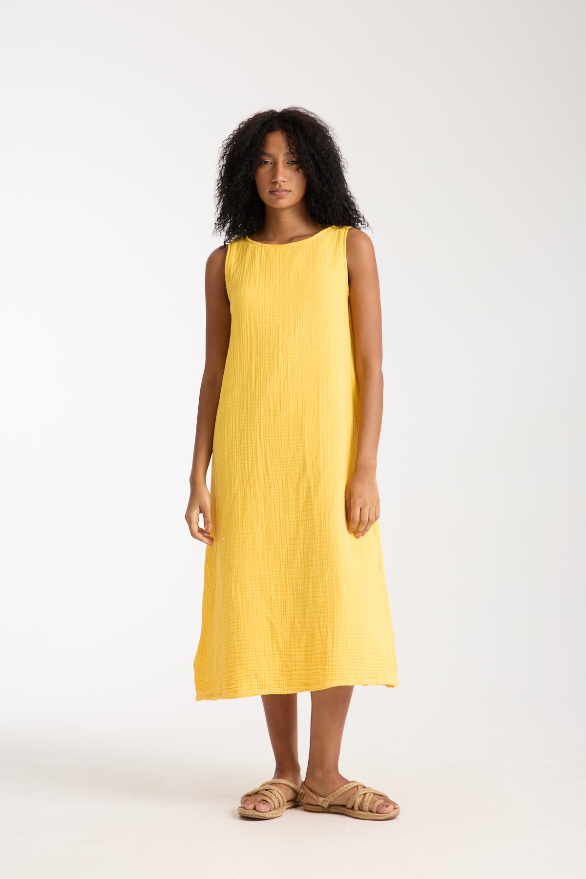 Four-Layered Muslin Dress