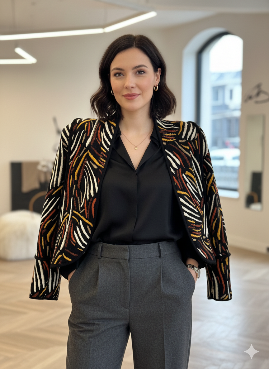 Viva Special Design Zebra Jacket