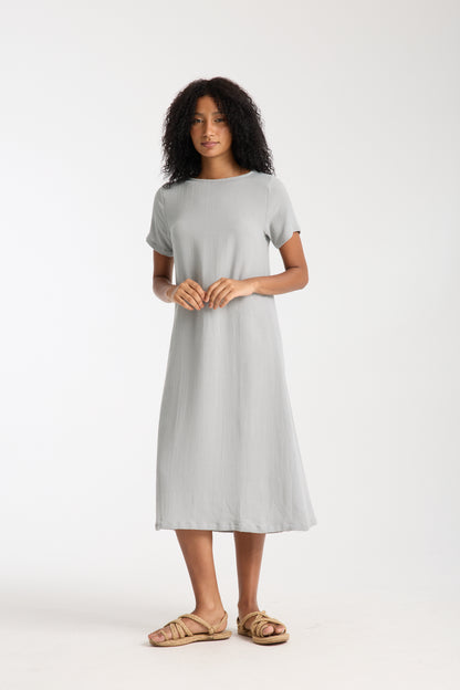 Double Layered Muslin Dress