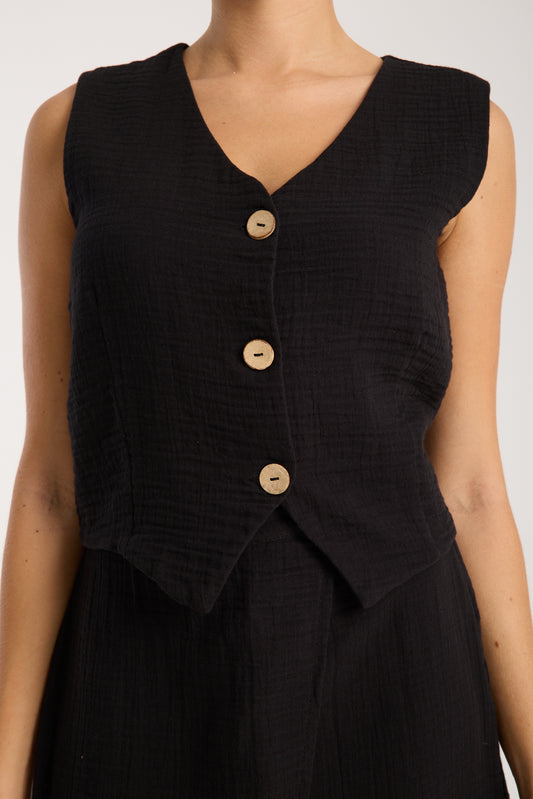 Mysa Vest and Skirt Set
